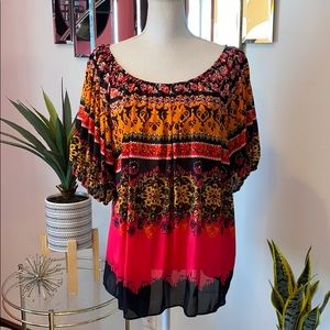 Rafaella multi colored top